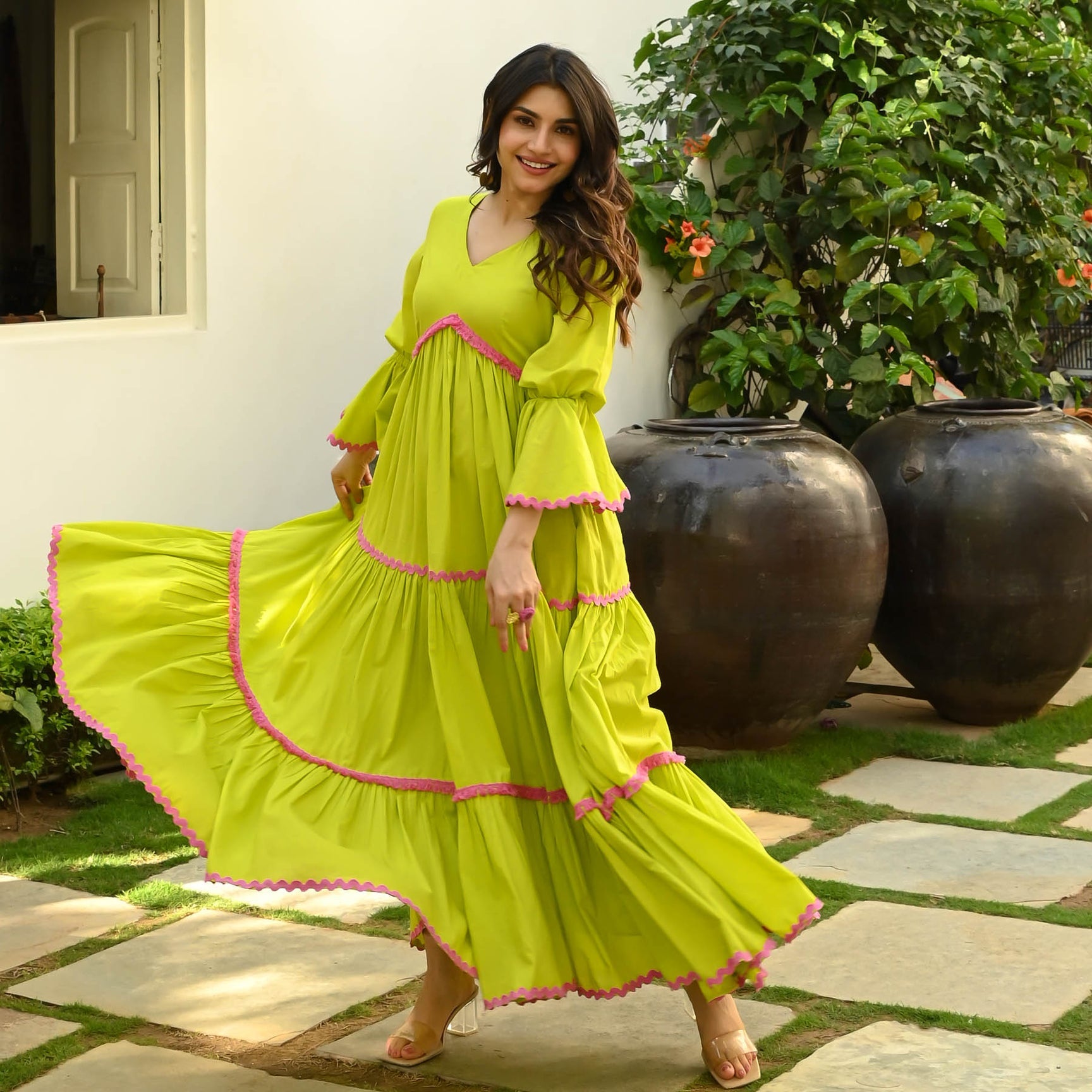 Trendy Fit Rose Dress