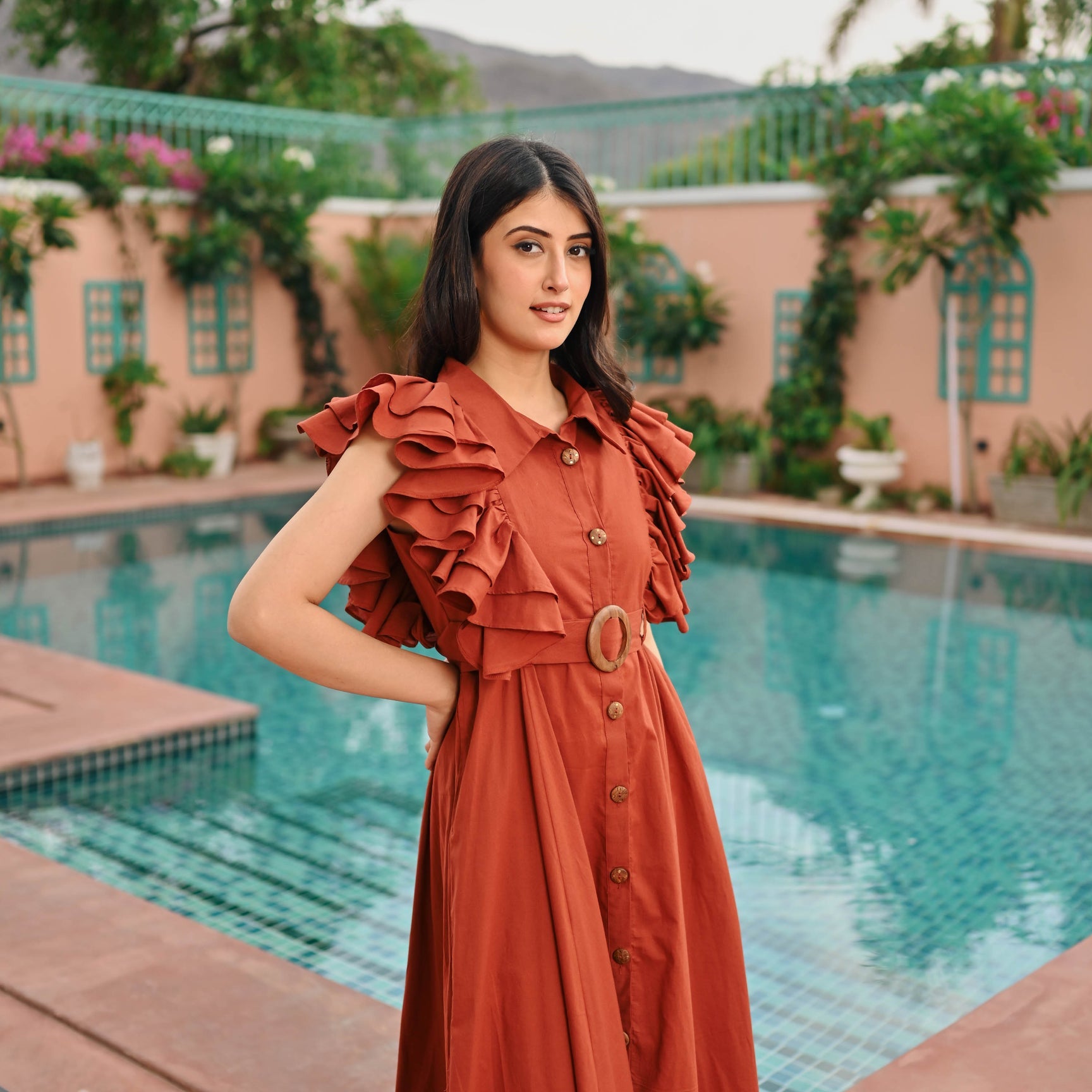 Rylee Cotton Maxi Dress